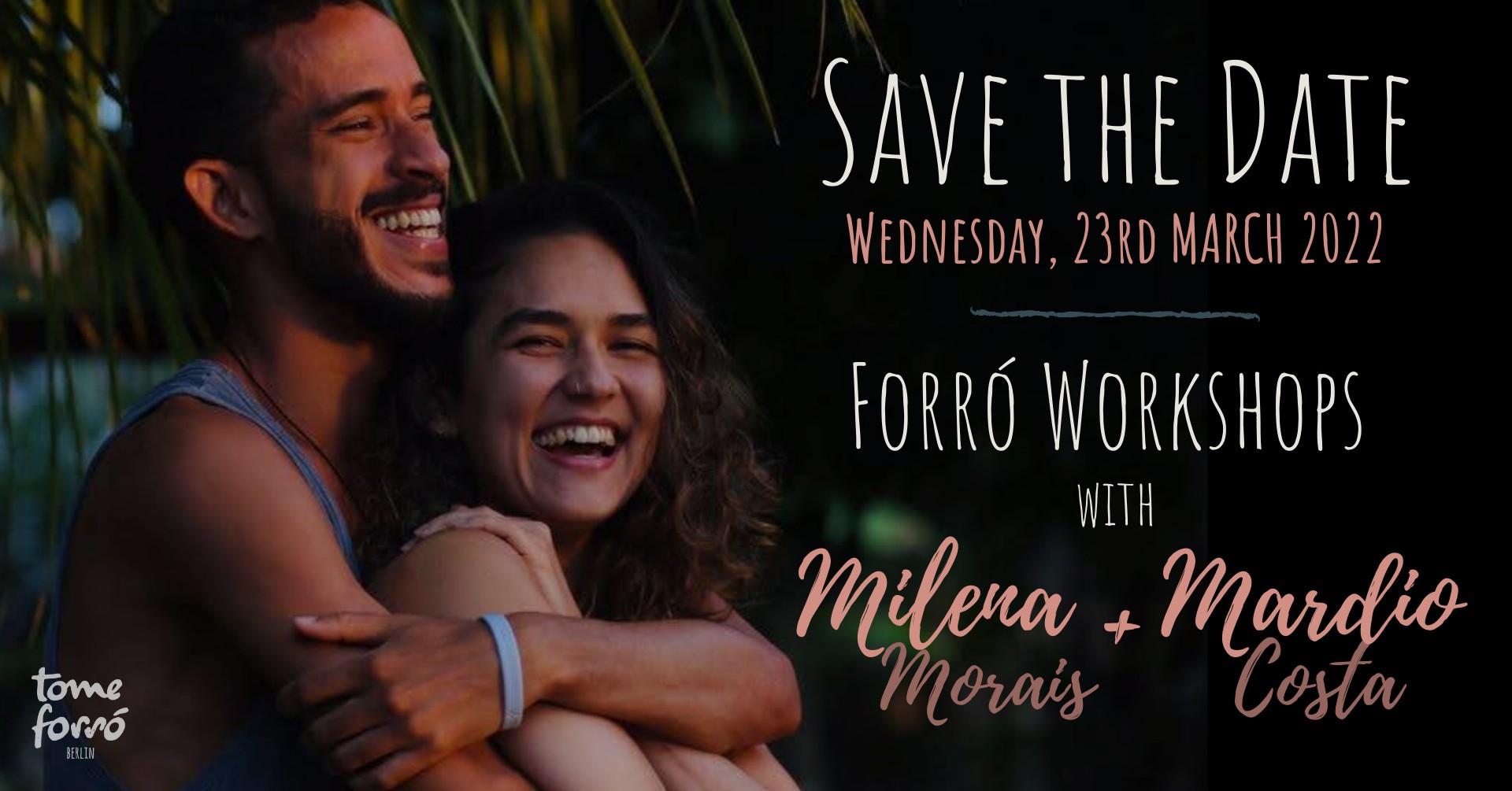 Forró Workshops with Milena Morais & Mardio Costa